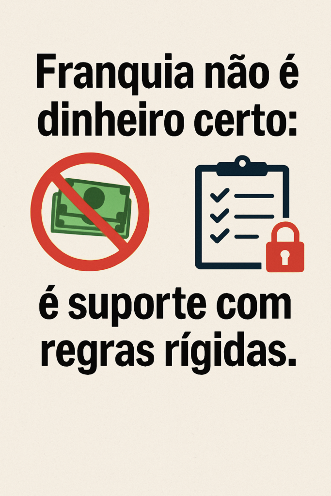 Empreender com franquia